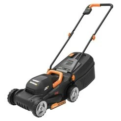 BAUHAUS Worx PowerShare Akku-Rasenmäher WG730E 20 V, 1 Akku, 4 Ah, Schnittbreite: 30 Cm