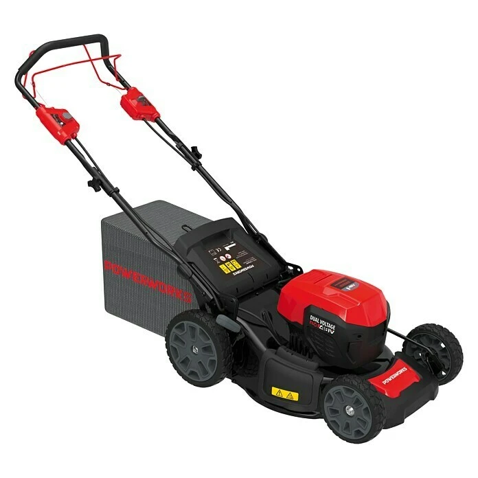 BAUHAUS Powerworks Akku-Rasenmäher PD48LM46SP 48 V, Li-Ionen, Ohne Akku, Schnittbreite: 46 Cm 3 BAUHAUS Powerworks Akku-Rasenmäher PD48LM46SP 48 V, Li-Ionen, Ohne Akku, Schnittbreite: 46 Cm