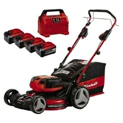 BAUHAUS Einhell Power X-Change Akku-Rasenmäher GP-CLM 47 S HW Li 36 V, 4 Akkus, 5,2 Ah, Schnittbreite: 47 Cm