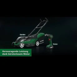 BAUHAUS Bosch 18 V Power For All Akku-Rasenmäher CityMower 18V-32-300 18 V, 1 Akku, 4 Ah, Schnittbreite: 32 Cm -Bauhaus Shop 12 1241