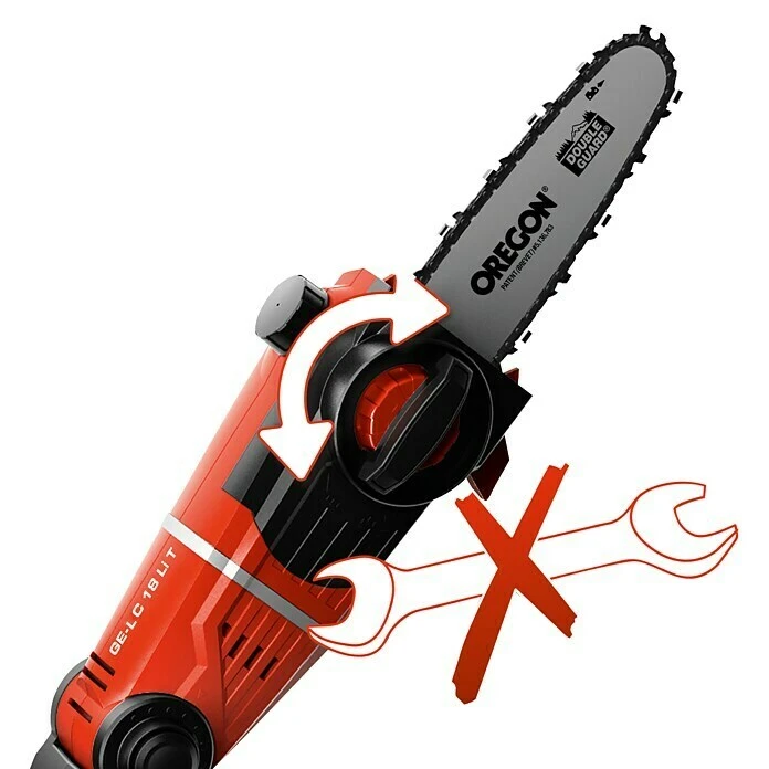BAUHAUS Einhell Power X-Change Akku-Multifunktionswerkzeug GE-HC 18 Li T Kit 18 V, Li-Ionen, 3 Ah, 1 Akku, Schnittlänge: 40 Cm 6 BAUHAUS Einhell Power X-Change Akku-Multifunktionswerkzeug GE-HC 18 Li T Kit 18 V, Li-Ionen, 3 Ah, 1 Akku, Schnittlänge: 40 Cm – Bild 4