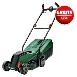 BAUHAUS Bosch 18 V Power For All Akku-Rasenmäher CityMower 18V-32-300 18 V, Ohne Akku, 4 Ah, Schnittbreite: 32 Cm