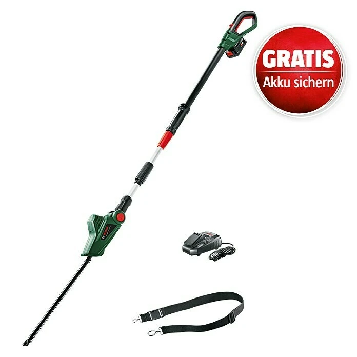 BAUHAUS Bosch 18 V Power For All Akku-Heckenschere UniversalHedgePole 18 18 V, Li-Ionen 3 BAUHAUS Bosch 18 V Power For All Akku-Heckenschere UniversalHedgePole 18 18 V, Li-Ionen