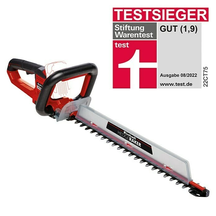 BAUHAUS Einhell Power X-Change Akku-Heckenschere Arcurra 18/55 Akkuspannung: 18 V, Akkutyp: Li-Ionen, Anzahl Akkus: Ohne Akku, Schnittlänge: 55 Cm 4 BAUHAUS Einhell Power X-Change Akku-Heckenschere Arcurra 18/55 Akkuspannung: 18 V, Akkutyp: Li-Ionen, Anzahl Akkus: Ohne Akku, Schnittlänge: 55 Cm – Bild 2