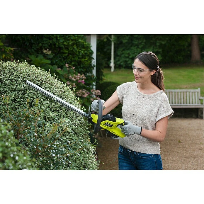 BAUHAUS Ryobi ONE+ Akku-Heckenschere OHT1845 18, Li-Ionen, Ohne Akku, Schnittlänge: 45 Cm 6 BAUHAUS Ryobi ONE+ Akku-Heckenschere OHT1845 18, Li-Ionen, Ohne Akku, Schnittlänge: 45 Cm – Bild 4