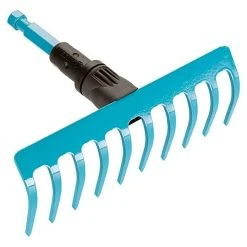 BAUHAUS Gardena Combisystem Kleinrechen Arbeitsbreite: 18,5 Cm, 10, Stahl