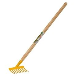 BAUHAUS Freund Victoria Kinder-Rechen Arbeitsbreite: 17 Cm, Gelb, Kurzstiel