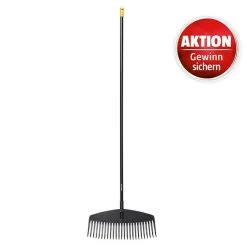 BAUHAUS Fiskars Solid Laubbesen Arbeitsbreite: 52 Cm, Anzahl Zinken: 24, Art Stiel: Langstiel