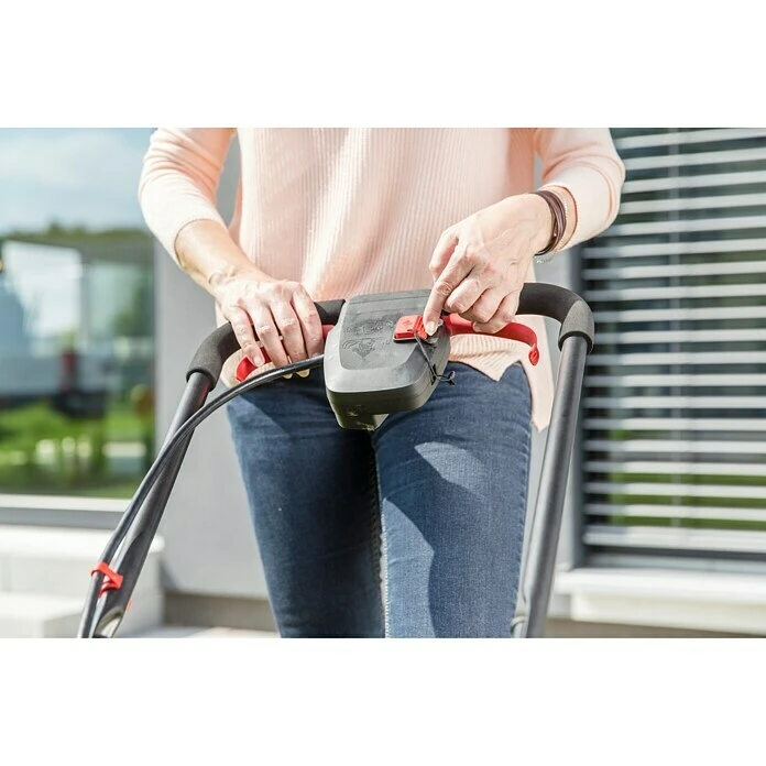 BAUHAUS AL-KO Easy Flex Akku-Rasenmäher 34.8 Li 20 V, 2 Akkus, 2,5 Ah, Schnittbreite: 34 Cm 7 BAUHAUS AL-KO Easy Flex Akku-Rasenmäher 34.8 Li 20 V, 2 Akkus, 2,5 Ah, Schnittbreite: 34 Cm – Bild 5