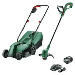 BAUHAUS Bosch Easy Akku-Rasenmäher-Set Akku-Rasenmäher 18V-32-200 + Akku-Rasentrimmer18V-26 1 Akku, 4 Ah 10 BAUHAUS Bosch Easy Akku-Rasenmäher-Set Akku-Rasenmäher 18V-32-200 + Akku-Rasentrimmer18V-26 1 Akku, 4 Ah -Bauhaus Shop 12 549