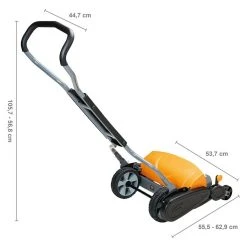 BAUHAUS Fiskars Spindelmäher StaySharp Max Schnittbreite: 46 Cm -Bauhaus Shop 12 611