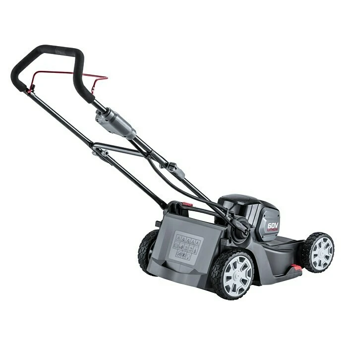 BAUHAUS Powerworks Akku-Rasenmäher PD60LM41K2 60 V, 1 Akku, 2 Ah, Schnittbreite: 41 Cm 5 BAUHAUS Powerworks Akku-Rasenmäher PD60LM41K2 60 V, 1 Akku, 2 Ah, Schnittbreite: 41 Cm – Bild 3