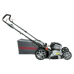 BAUHAUS Powerworks Akku-Rasenmäher PD60LM46HPK4 60 V, 1 Akku, 4 Ah, Schnittbreite: 46 Cm -Bauhaus Shop 12 736