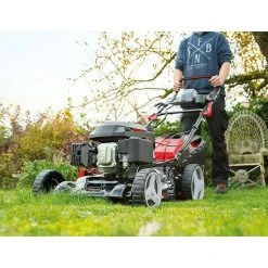 BAUHAUS Scheppach Benzin-Rasenmäher MS173-51 E 3 KW, 173 Cm³, Schnittbreite: 51 Cm -Bauhaus Shop 12 743