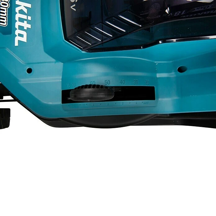 BAUHAUS Makita Akku-Rasenmäher DLM432PT2 18 V, 2 Akkus, 5 Ah, Schnittbreite: 43 Cm 4 BAUHAUS Makita Akku-Rasenmäher DLM432PT2 18 V, 2 Akkus, 5 Ah, Schnittbreite: 43 Cm – Bild 2