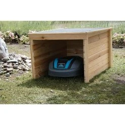 BAUHAUS Promadino Mähroboter-Garage 101 X 76 X 58 Cm, Natur