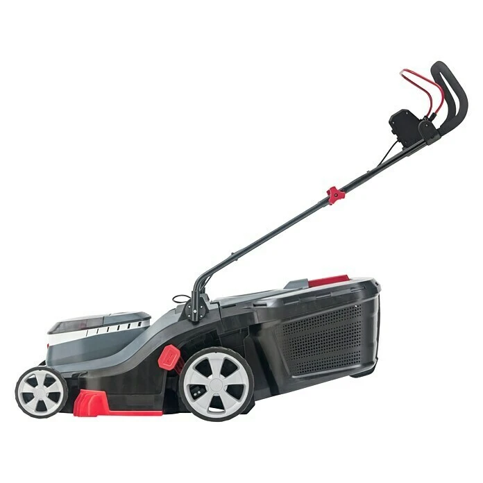 BAUHAUS AL-KO Bosch Home & Garden Compatible Akku-Rasenmäher Praktischer Tragegriff 18 V, 2 Akkus, 4 Ah, Schnittbreite: 38 Cm 7 BAUHAUS AL-KO Bosch Home & Garden Compatible Akku-Rasenmäher Praktischer Tragegriff 18 V, 2 Akkus, 4 Ah, Schnittbreite: 38 Cm – Bild 5